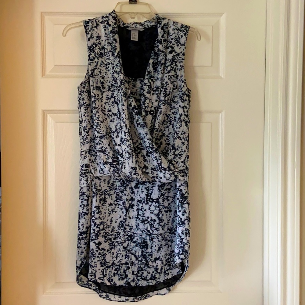 Black & White Collared Tunic
